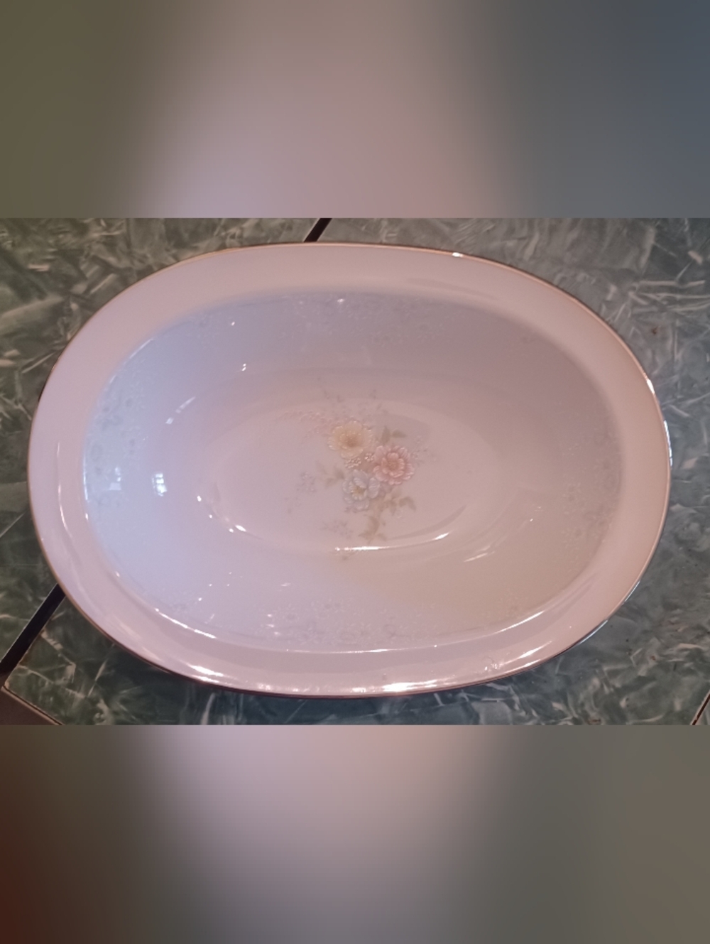 Noritake Ireland Anticipation Oval Vegetable Bowl Serving Platter